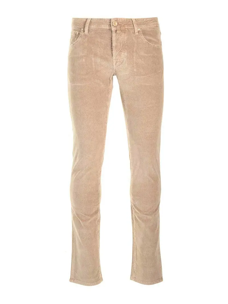 Pantaloni Nick Slim Beige