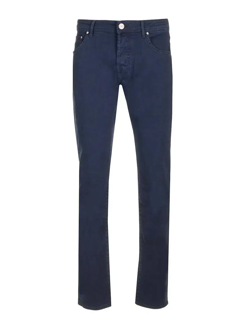 Pantaloni Nick Slim Blu
