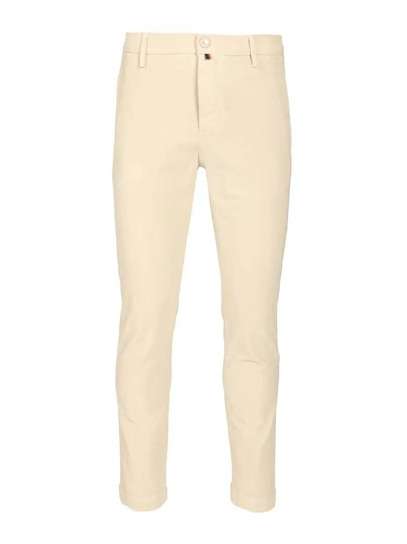 Pantaloni slim fit Bianco