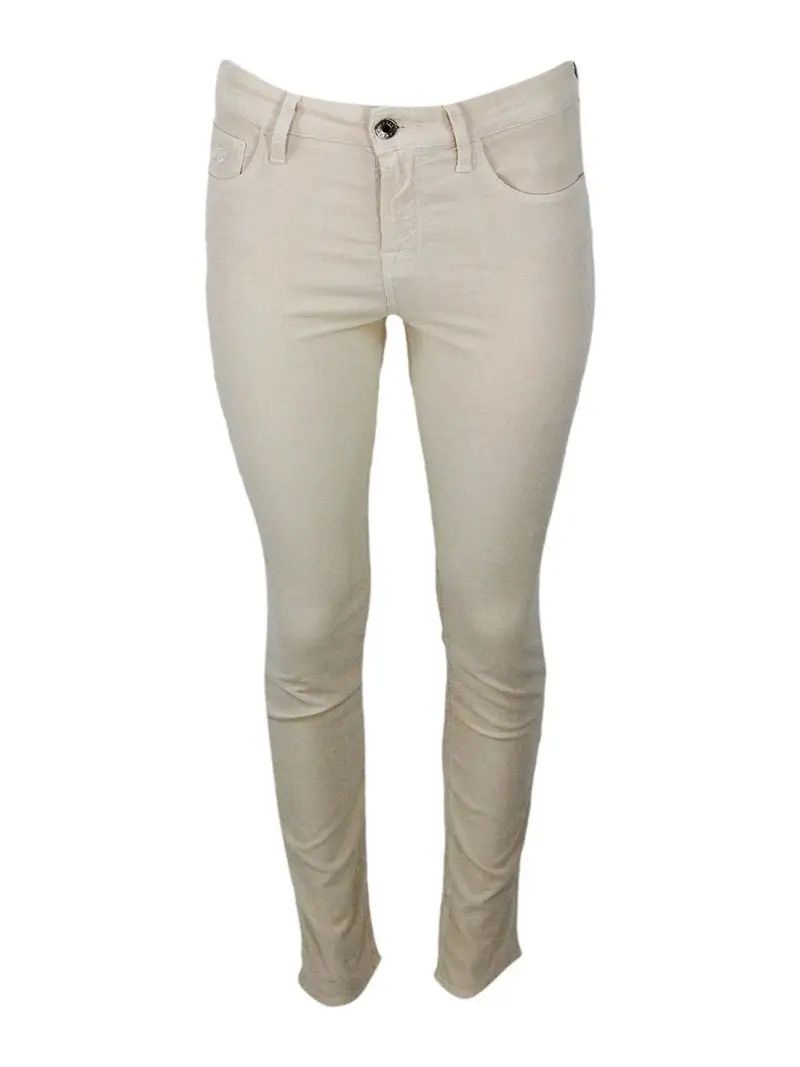 Scollo girocollo in cashmere Beige