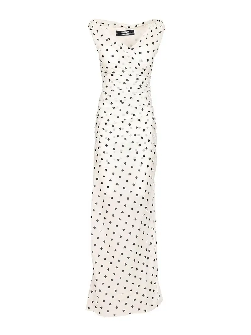 Abito lungo rita Bianco