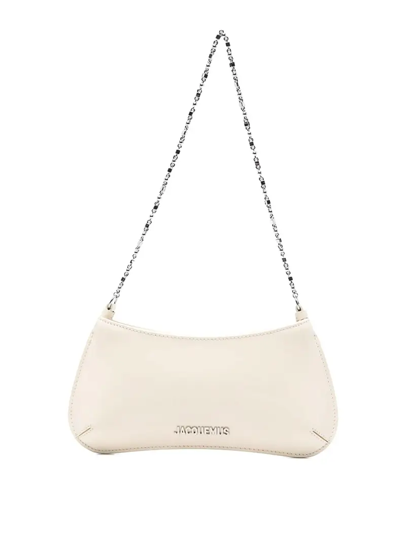 Borsa a tracolla in pelle Bianco