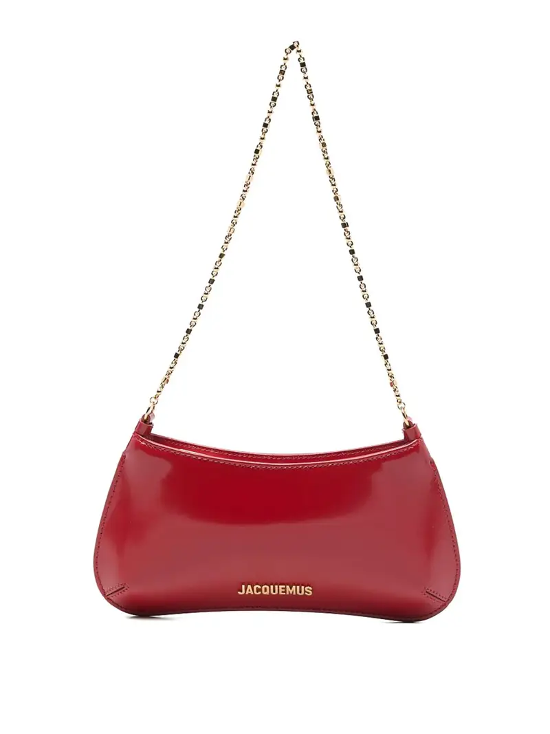 Borsa a tracolla in pelle Rosso