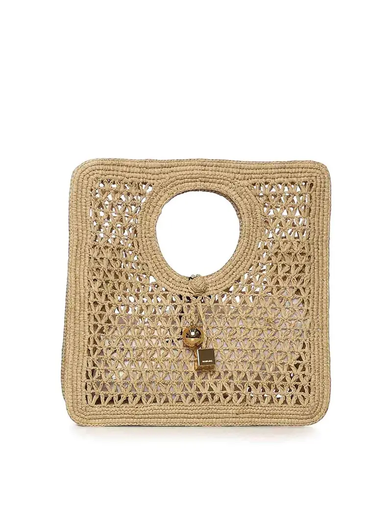 Borsa da spiaggia Le Petit CarrÃ© Beige