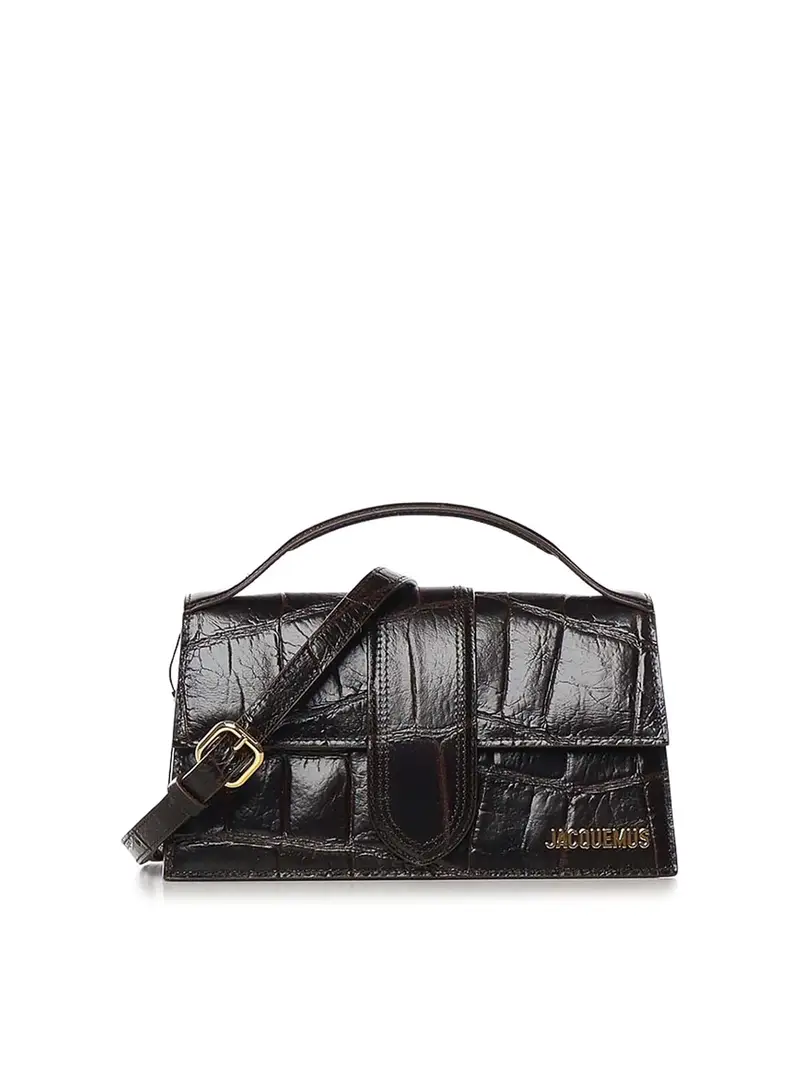 Borsa in pelle Le Grand Bambino Marrone Scuro