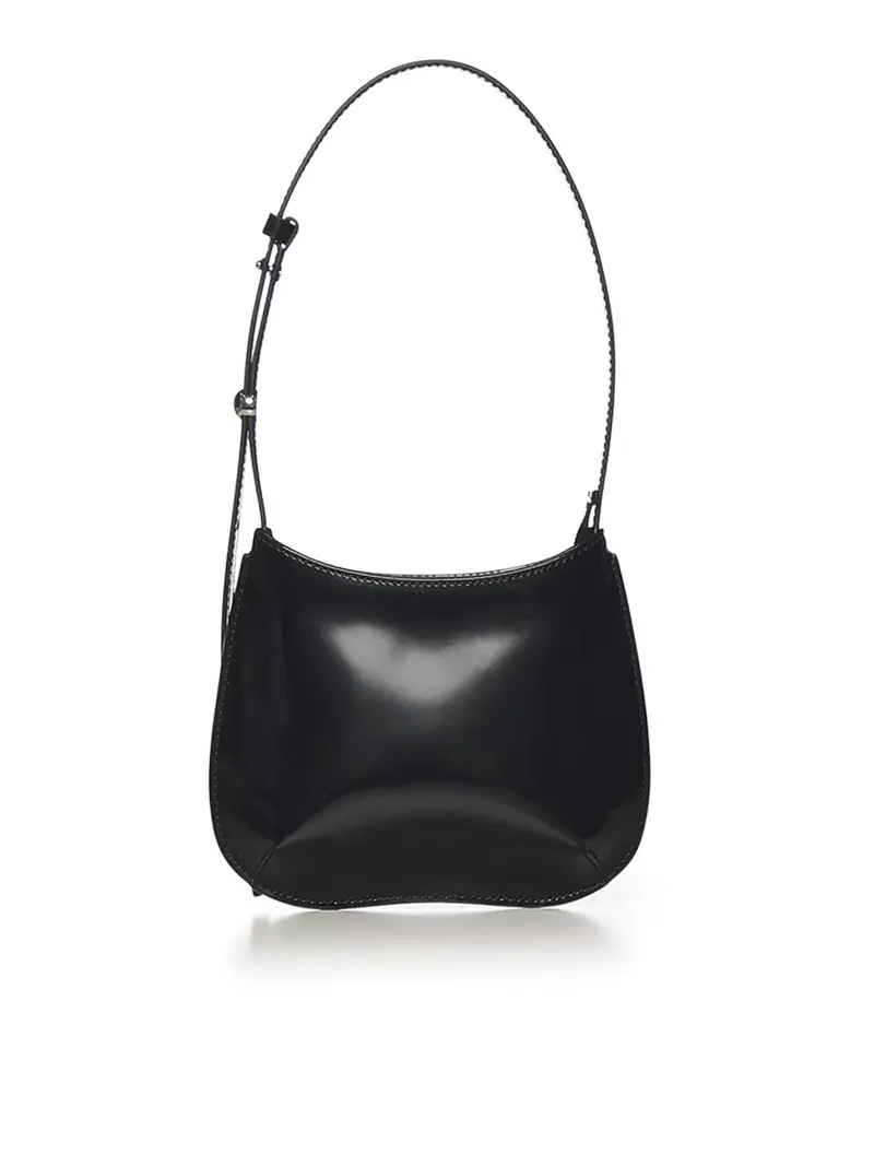 Borsa in pelle Le Petit Bisou Nero