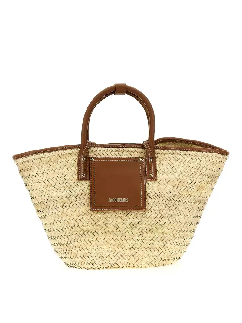 Borsa Shopping Le Panier Soli Marrone