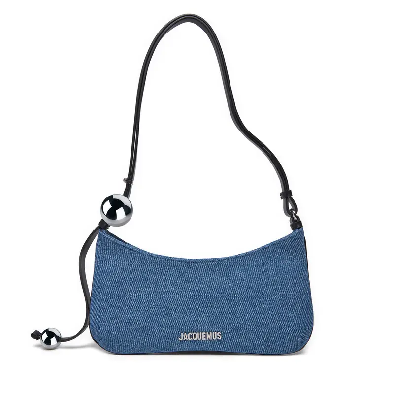 Borsetta JACQUEMUS Le Bisou Perle Blu