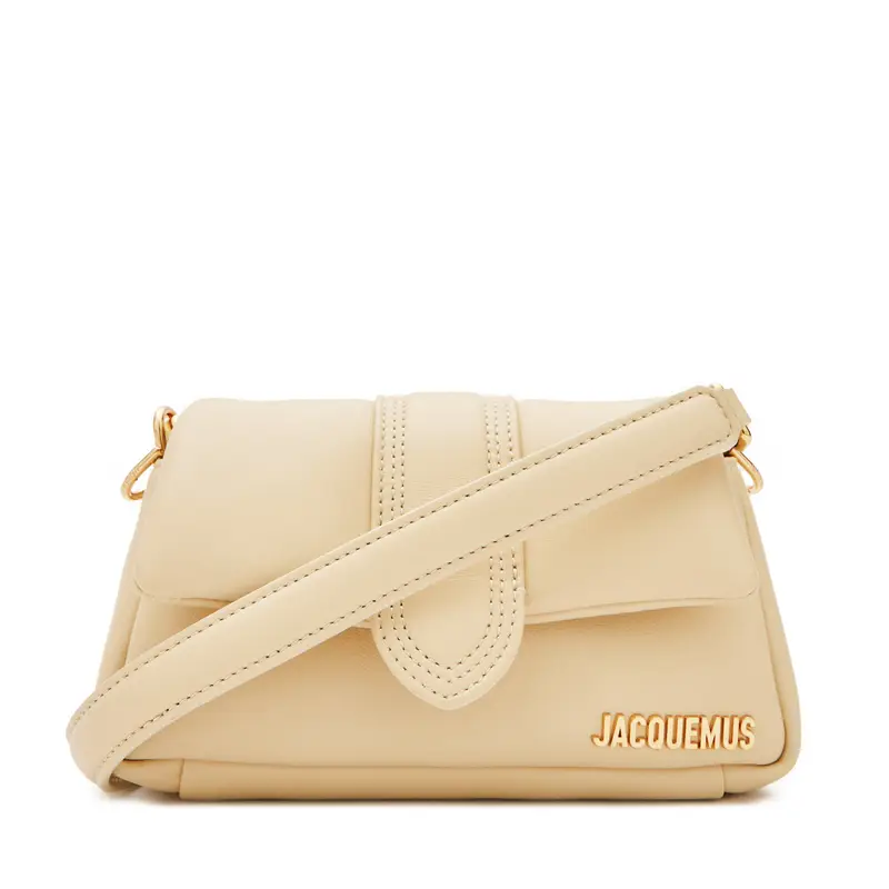 Borsetta JACQUEMUS Le Petit Bambimou 233BA335-3073 Écru Écru