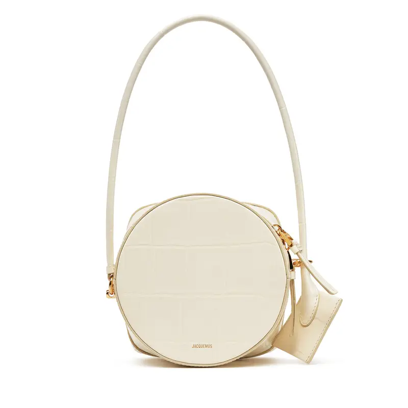 Borsetta JACQUEMUS Light Ivory 24E241BA398-3164 Écru Écru