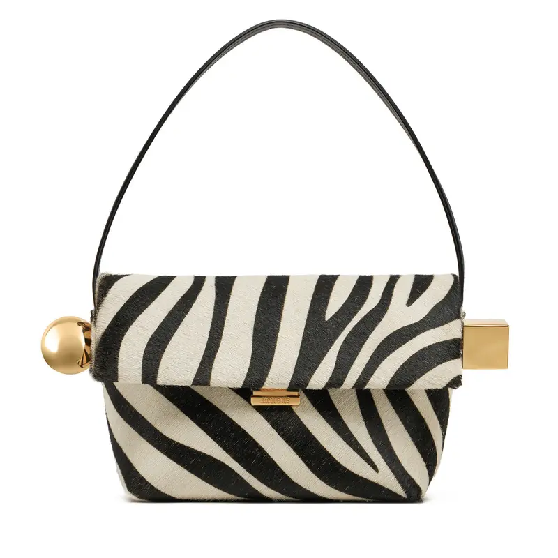 Borsetta JACQUEMUS The Rond Carre 24H243BA383-3209 Bianco