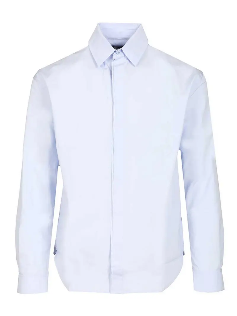 Camicia a maniche lunghe di Simon Azzurro