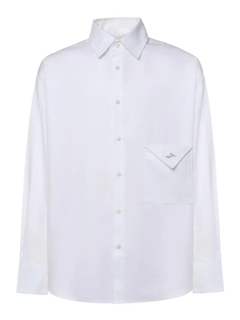 Camicia in nappa La Chemise Bianco