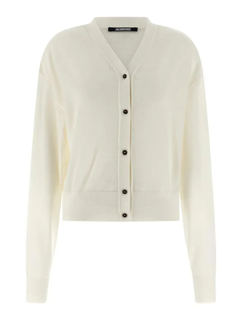 Cardigan Le Cardigan Brod Bianco