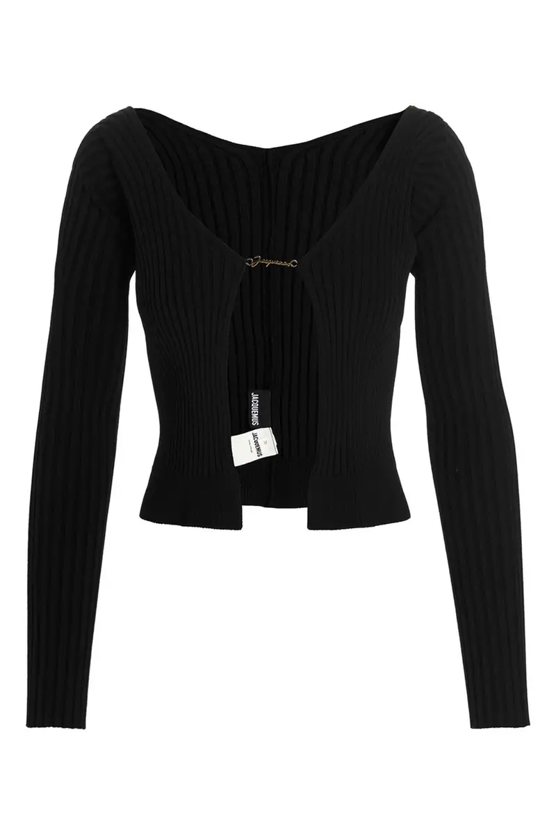 Cardigan Le Maille Pralu Longue Nero