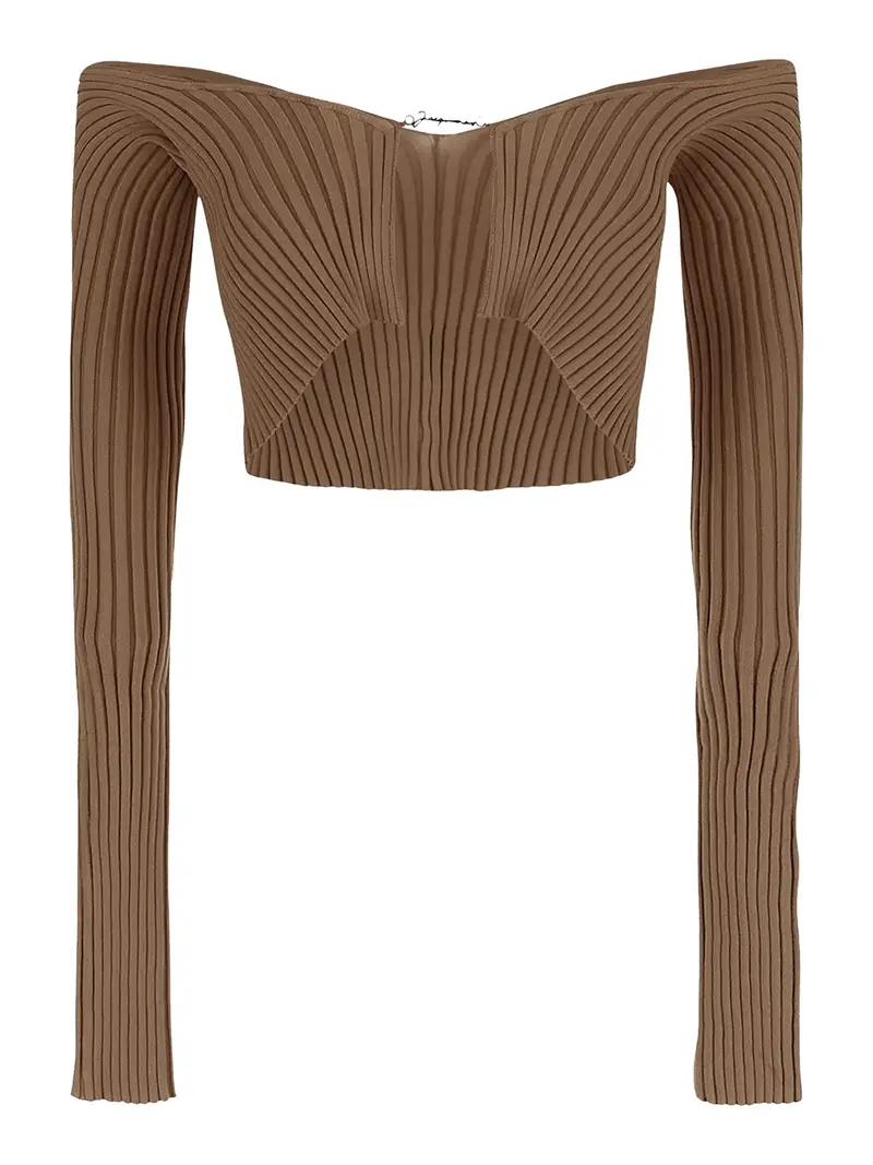 Jacquemus Cardigan Marrone 4126855