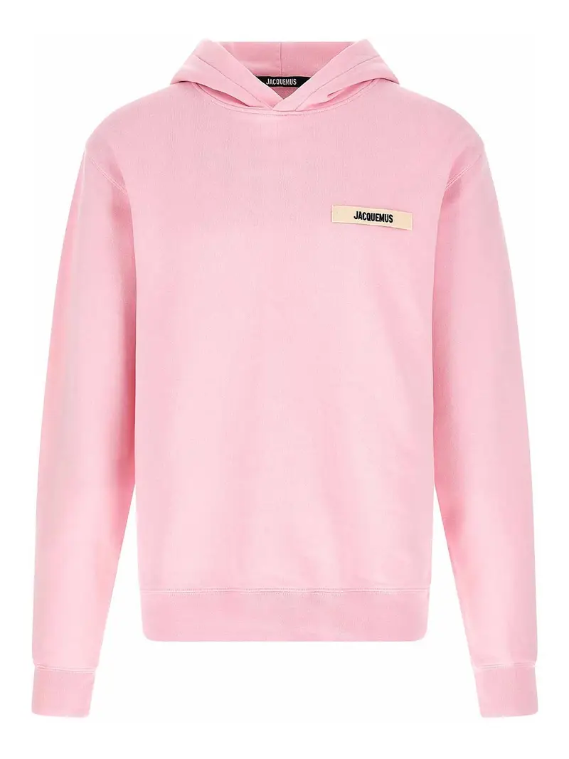 Felpa con cappuccio in gros-grain di Le Hoody Color Carne E Neutri