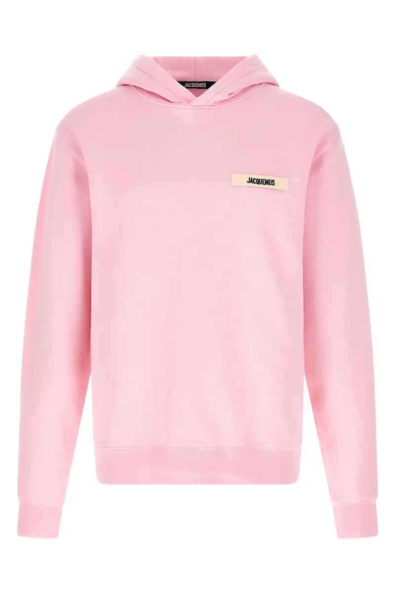 Felpa Con Cappuccio Le Hoodie Gros-Grain Rosa