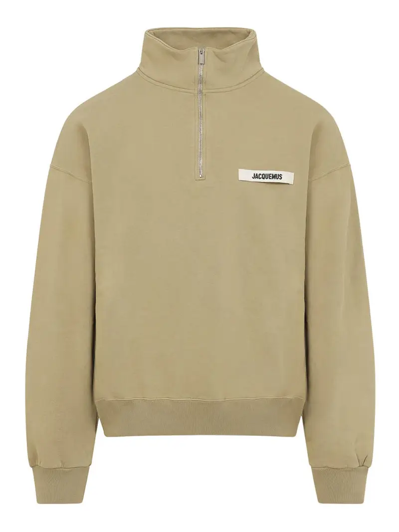 Felpa in gros grain Beige Scuro