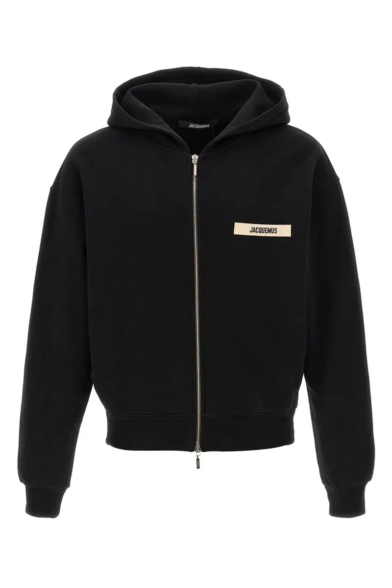 Felpa 'Le Hoodie Grip Gros Grain' Nero
