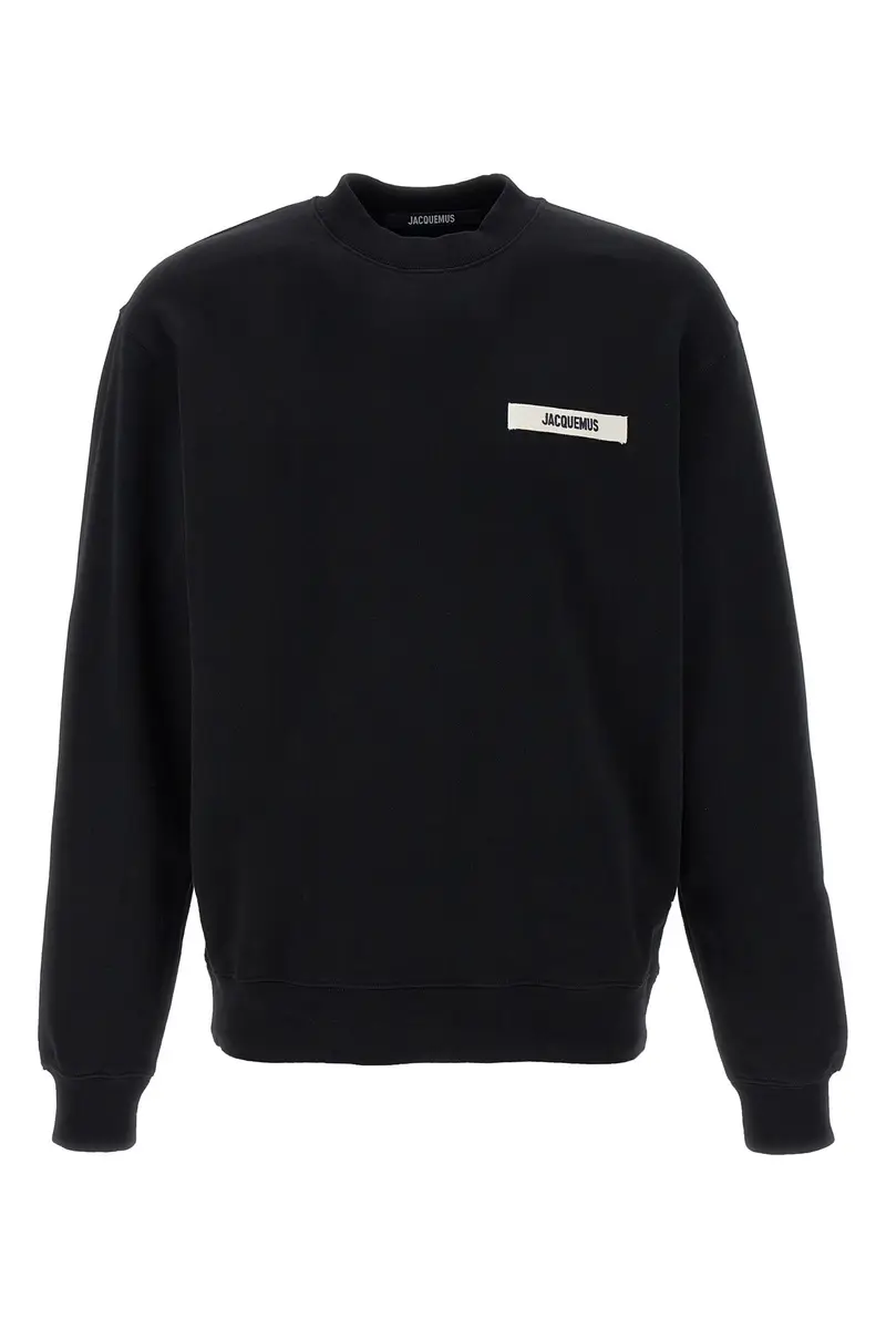 Felpa 'Le Sweatshirt Gros Grain' Nero