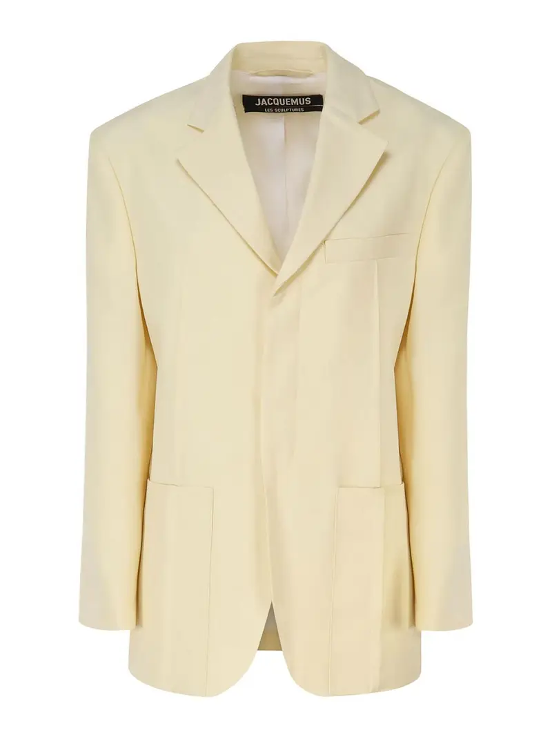 Giacca Il vestito da uomo Giallo