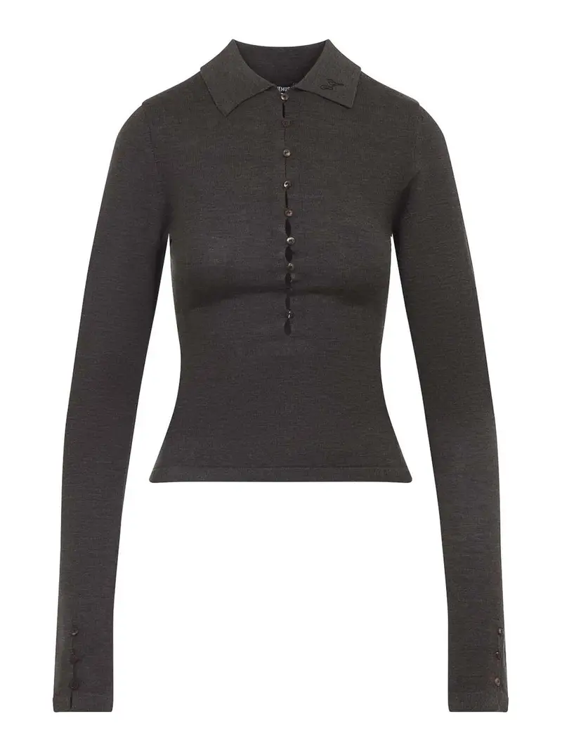 Jacquemus Polo Marrone 4142086