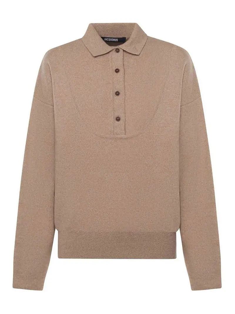 La Maille Vereuse Pallone Sweater Beige