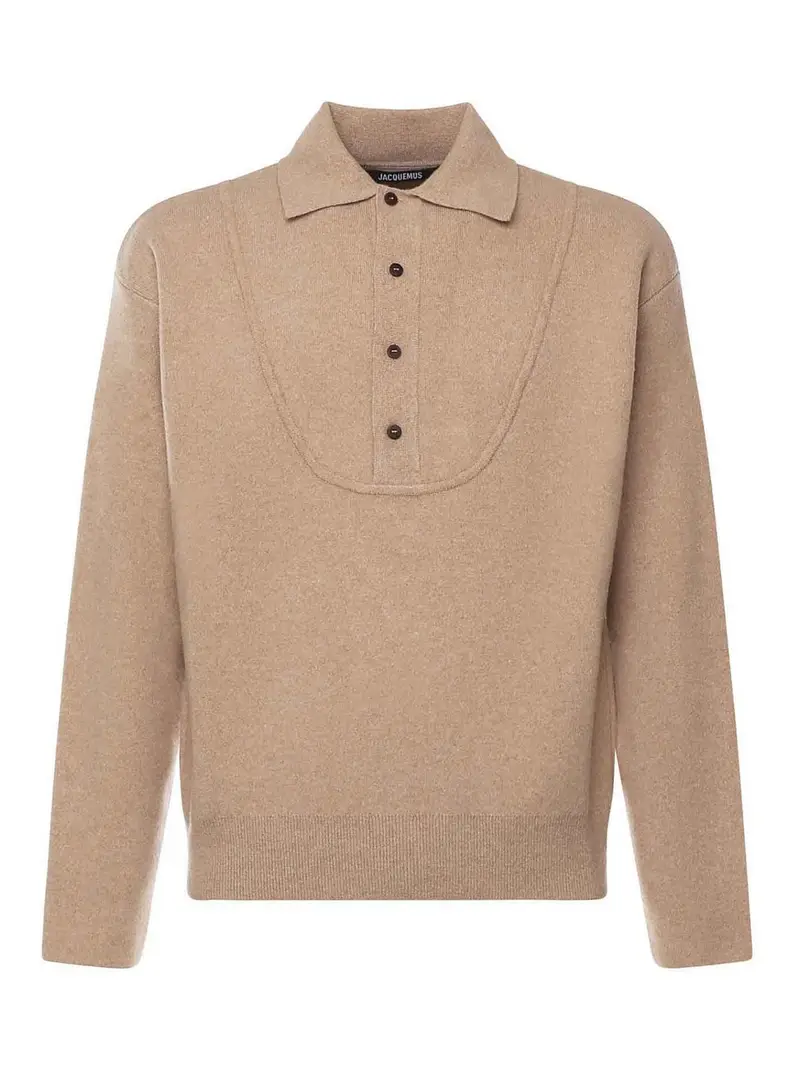 La Maille Vereuse Pallone Sweater Beige