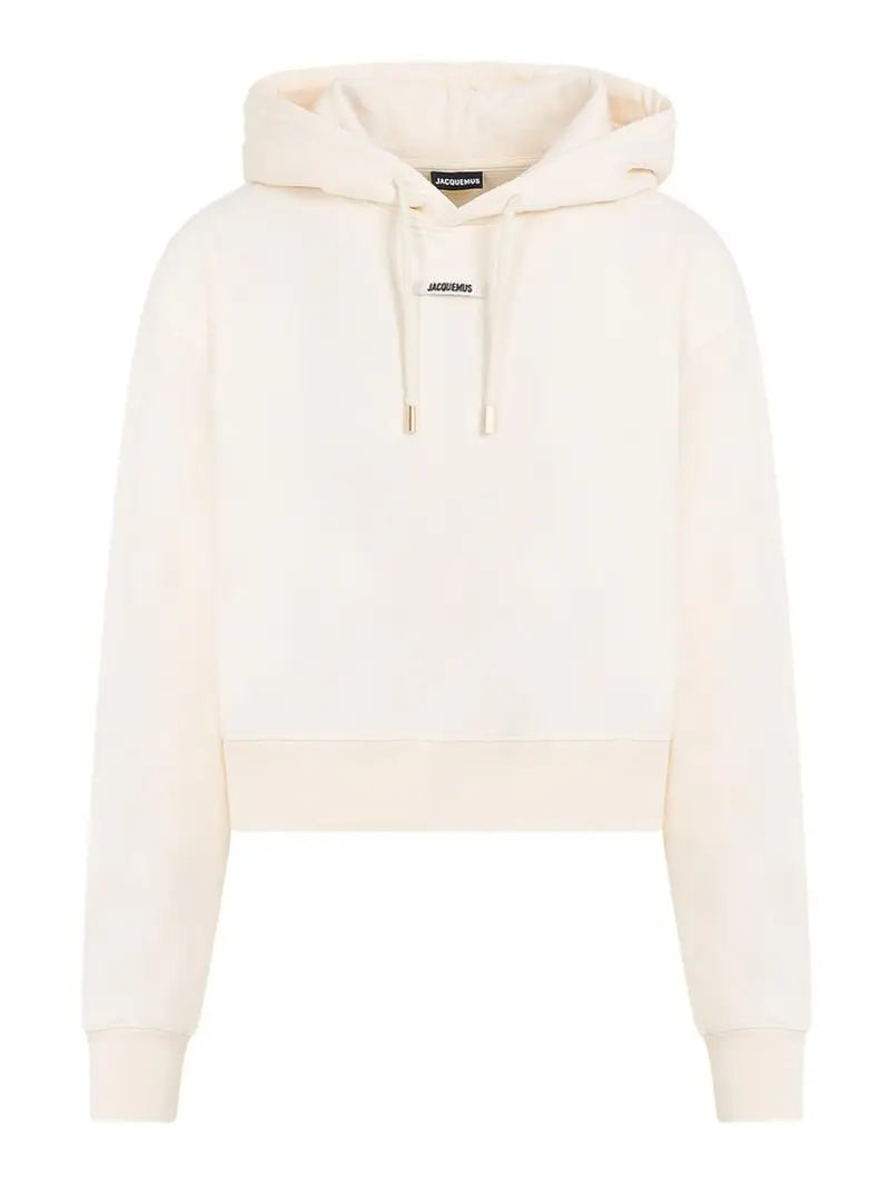 Le Hoodie Gros Grain Beige Chiaro