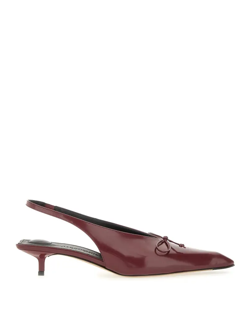 Le Slingback Rosso Scuro