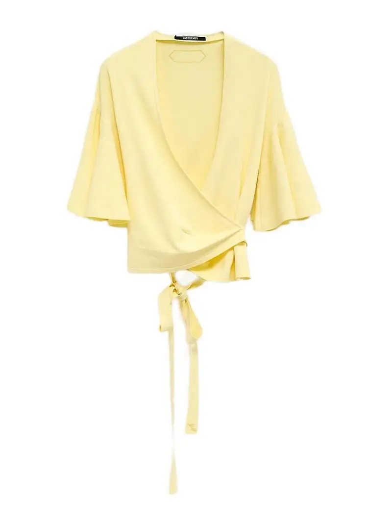 Maglione Paysan giallo pastello