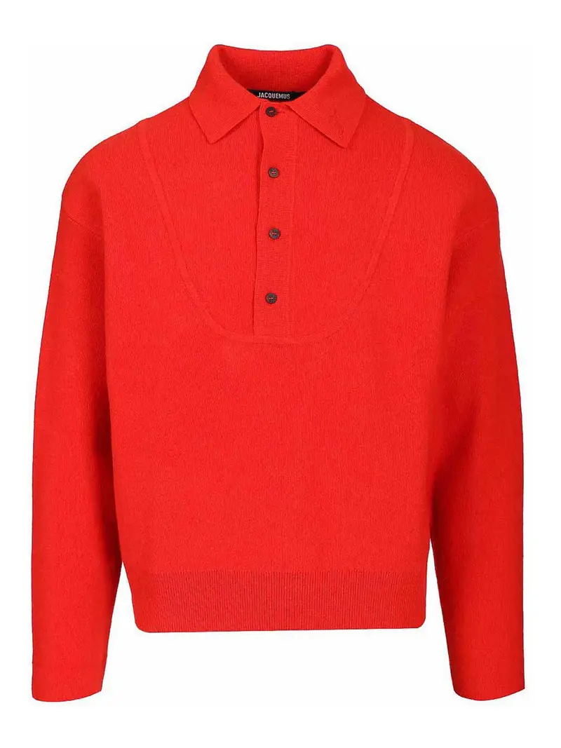 Jacquemus Polo Rosso 4008695