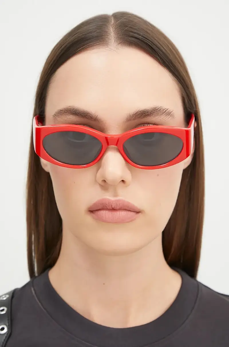occhiali da sole OVALO colore rosso JAC4C8SUN