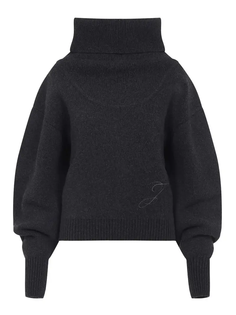 Pullover La Maille Pallone Grigio Scuro