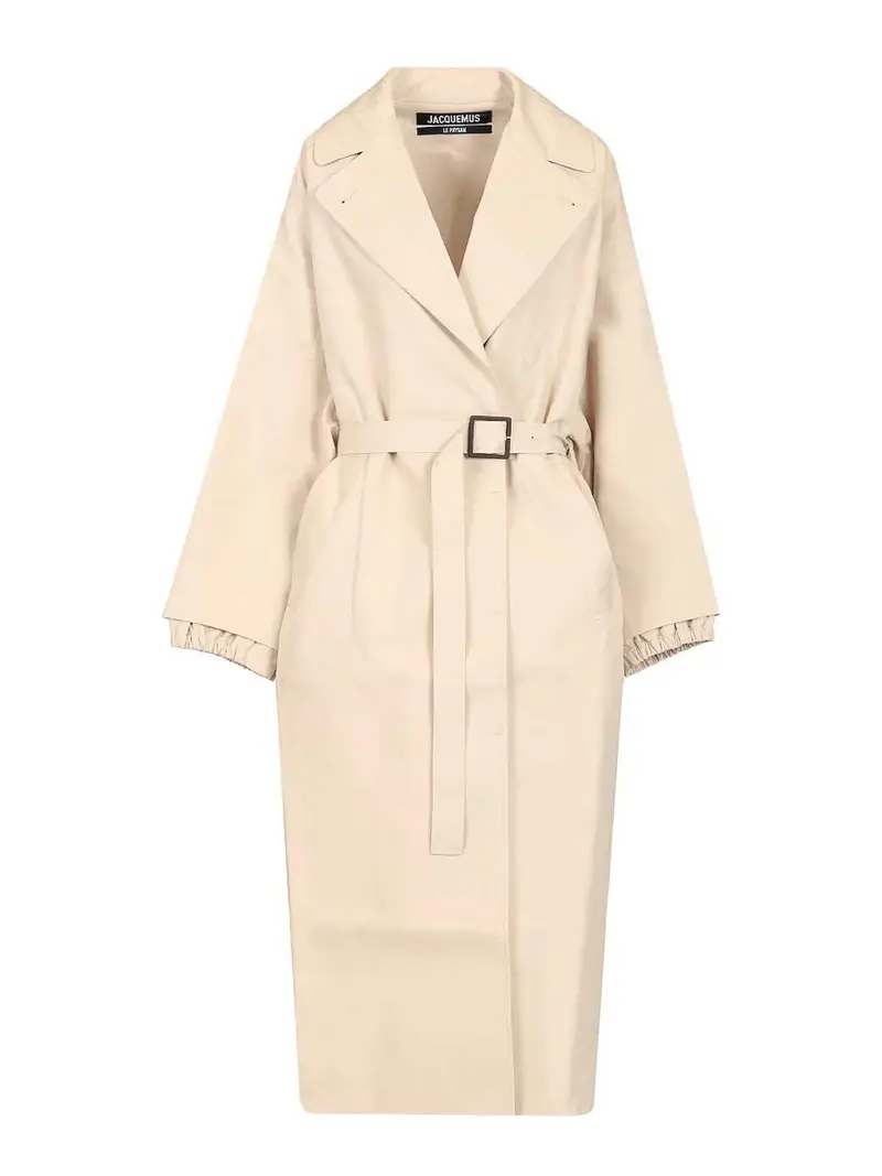Jacquemus Trench Bianco 3996025