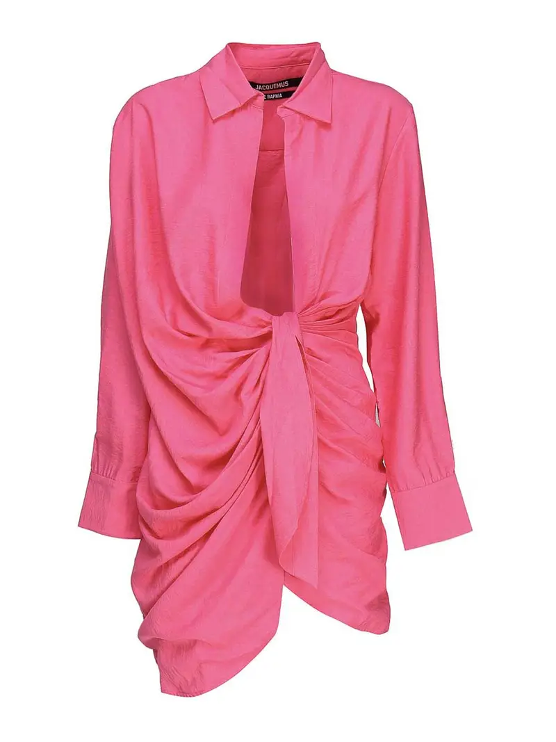 Vestito in viscosa Color Carne E Neutri