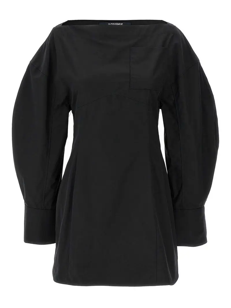 Vestito La Robe Chemise Casaco Nero