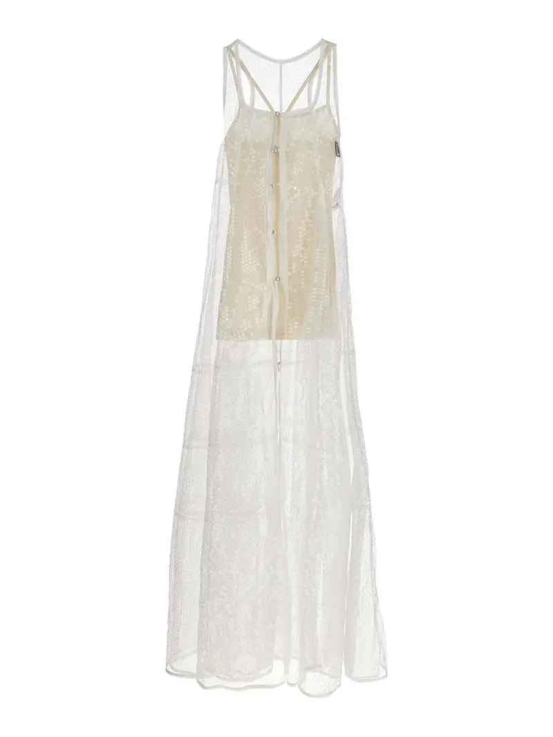 Vestito Le Robe Dentelle Bianco