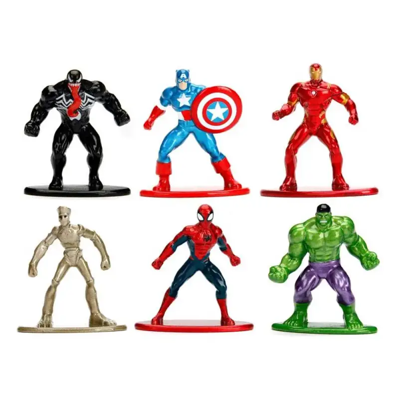 Statuetta da collezione Jada Toys Marvel Diecast Nano Metalfigs