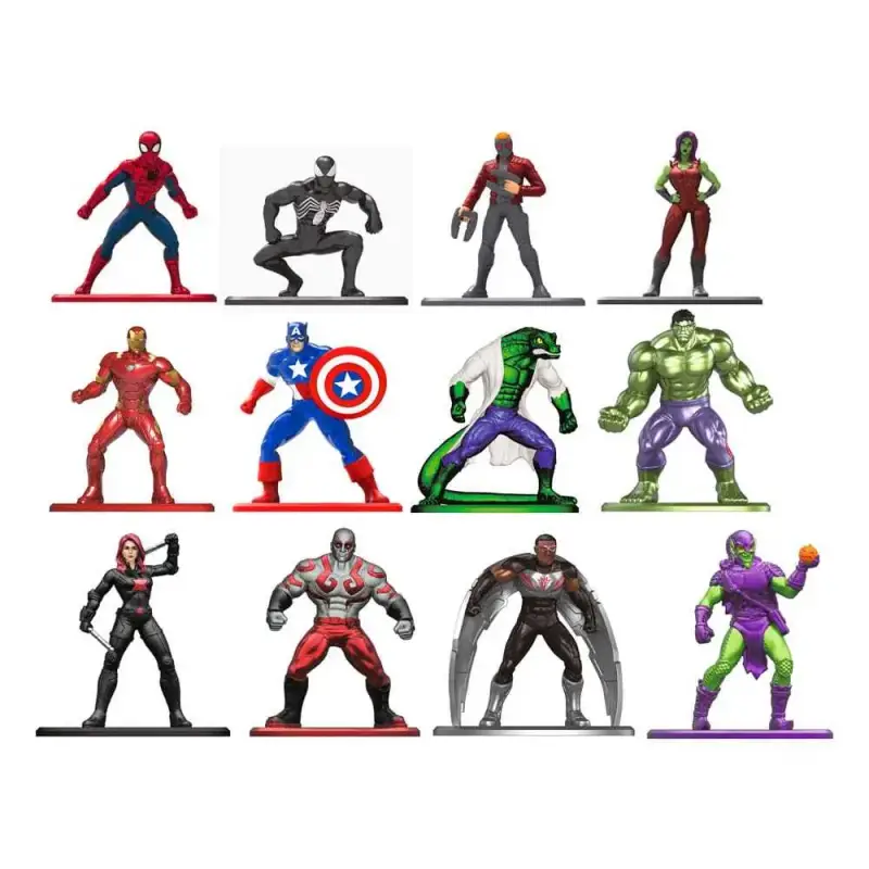 Statuetta da collezione Jada Toys Marvel Diecast Nano Metalfigs Wave 1