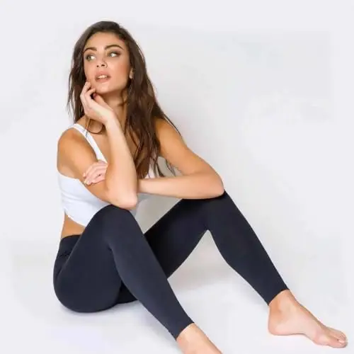 JADEA Leggings Donna Nero 2970325 miniatura 2