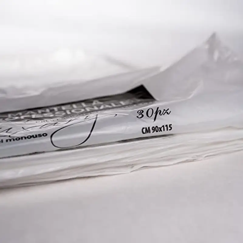 JaDy - Mantella Monouso Parrucchiere Luxury Il lusso Del Monouso Confezione 30PZ Mantellina Monouso Parrucchiere Mantella Per Tinta Capelli Mantelle da Taglio Usa e Getta miniatura 3