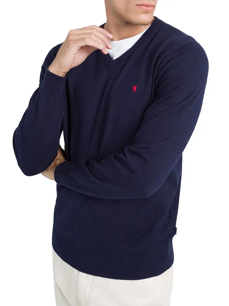 pullover jaggy ulrich da uomo - blu