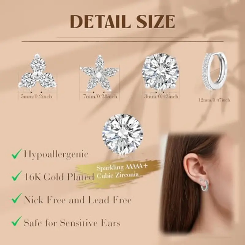 Jagosen Orecchini Ragazza Argento 808495 miniatura 2