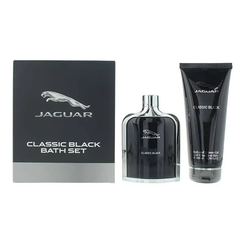 Cofanetto Jaguar - Classic Black Bath Set Edp 100 ml