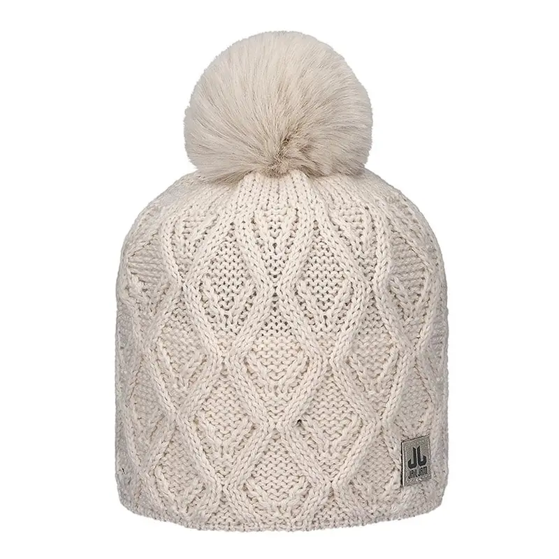 Jail Jam Berretto Cevedade Pon Bianco Donna TU