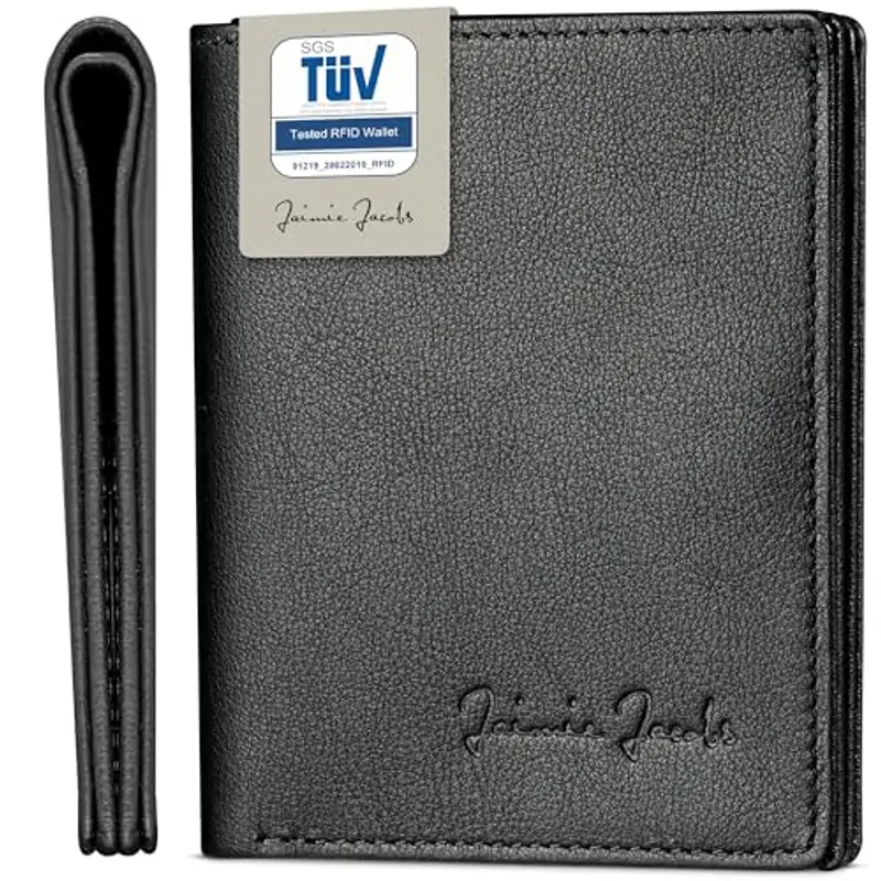 Jaimie Jacobs Porta carte di credito Uomo Nero 2466162