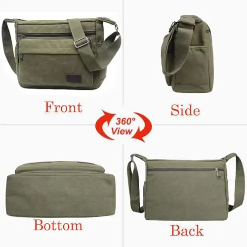 JAKAGO Borsa a tracolla Uomo Marrone 3449736 miniatura 2