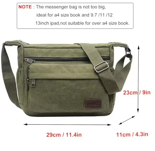 JAKAGO Borsa a tracolla Uomo Marrone 3449736 miniatura 3